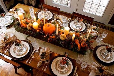 47 Fabulous DIY ideas for Thanksgiving table decor