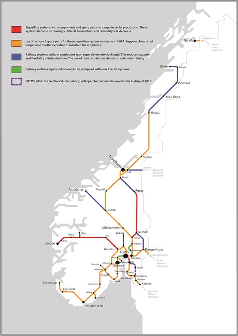 Utbygging_signalanlegg_ERTMS_2020_C | Norway map, Trondheim norway, Norway