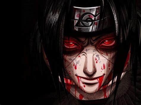 Itachi Uchiha Sharingan wallpaper Itachi Uchiha, Itachi Mangekyou ...