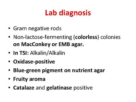 Non Lactose Fermenting Gram Negative Rods Treatment Captions Tempo ...