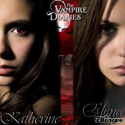 Katherine Pierce VS Elena Gilbert - The Vampire Diaries Picture ...