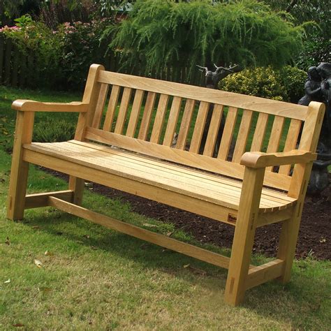 5ft Hardwood Garden Bench Handmade Bampton Devon (2) | The Wooden ...