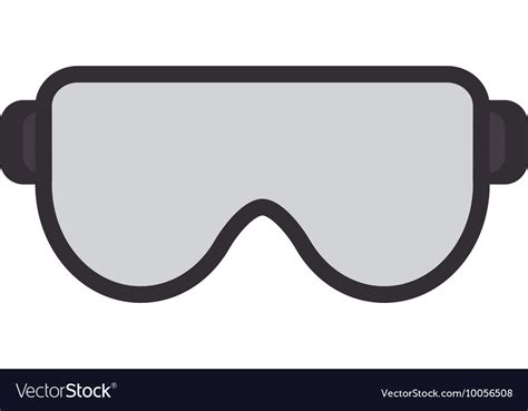 Safety goggles icon Royalty Free Vector Image - VectorStock