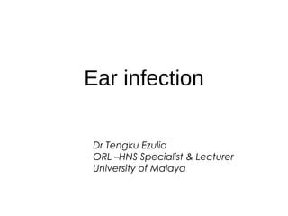 Ear infection | PPT