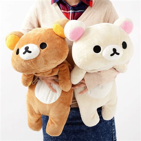 Rilakkuma & Korilakkuma Soft Plushes