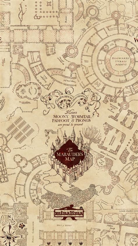 Marauders Map Phone Wallpapers - Wallpaper Cave