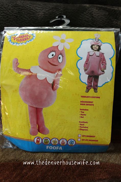 Yo Gabba Gabba Toddler Foofa Costume - Review » The Denver Housewife