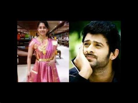 Prabhas with his wife - YouTube