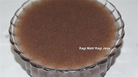 Ragi Java/ Ragi Malt preparation in Telugu by Siri@siriplaza.com - YouTube