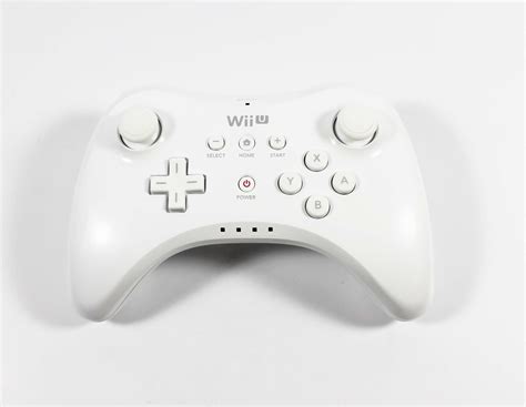 Used Nintendo Wii U Pro Controller- White