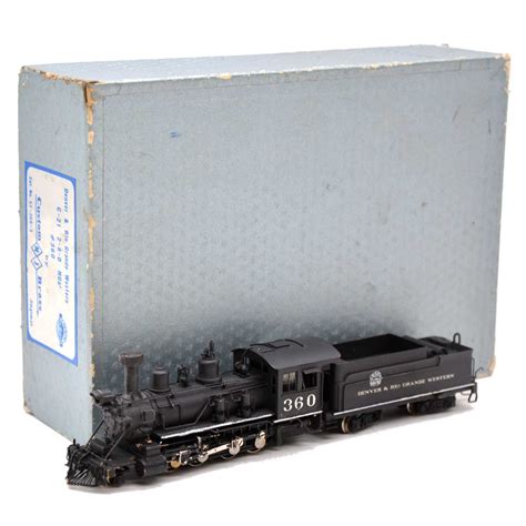 Lot 119 - Custom Brass HOn3 gauge steam locomotive and