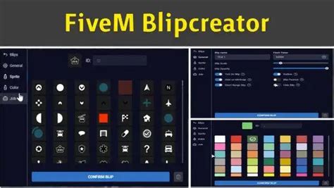 FiveM Blip Creator | An advanced blips creator fivem management tool