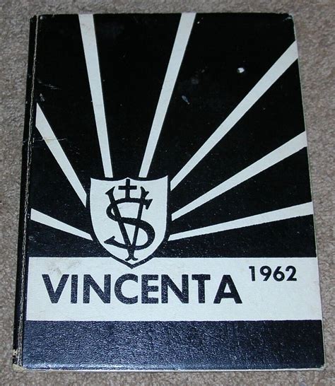 ST. VINCENT High School in San Francisco, CA 1962 62 Yearbook "VINCENTA ...