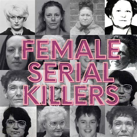 Female Serial Killers Collage