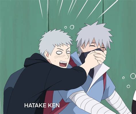 Kakashi and his son, Hatake Ken by https://www.deviantart.com/hatake ...