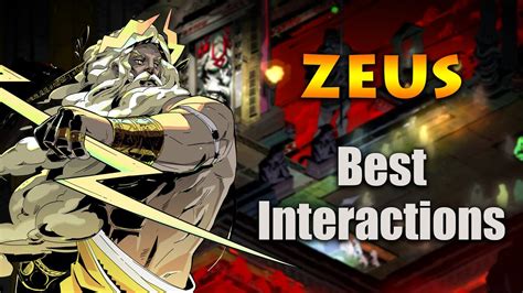 Best of All Zeus Interactions - Hades - YouTube