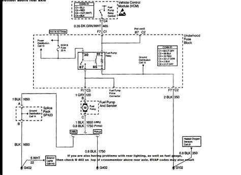 Fuel Pump Wiring Diagram For 2000 Chevy Blazer Fuel Diagram Chevy Pump ...