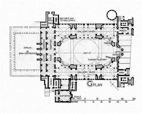 Hagia Sophia Floor Plan Dimensions - Home Alqu