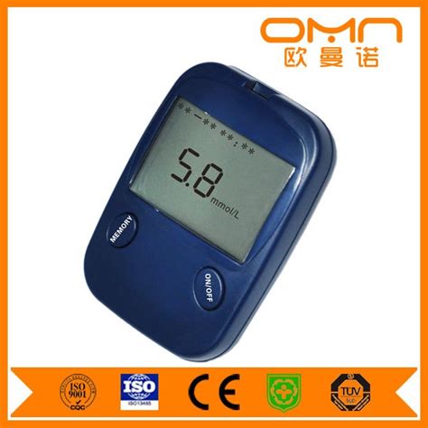 Hospital Grade Non Invasive Glucometer With One Touch Test Strips For ...