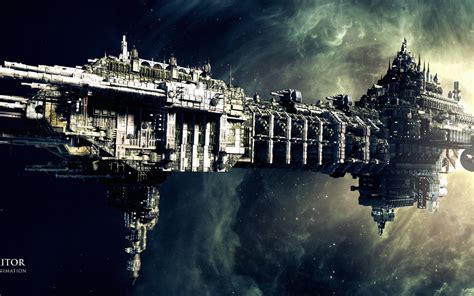 Sci Fi Spaceship Wallpaper | Warhammer, Warhammer 40k, Battlefleet gothic