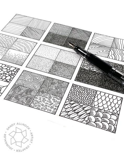 Getting Started: Pen and Ink Drawing Techniques *easy! (plus winners ...