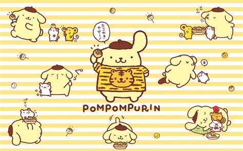 Pompompurin Desktop Wallpaper Discover more Character, Cute, Japanese ...