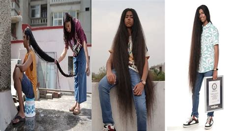 UP boy sets Guinness world record for longest hair on teenaged male