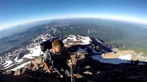 Mt Jefferson solo summit climb - YouTube