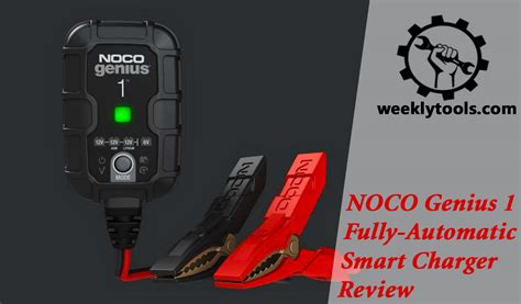 NOCO Genius 1 Fully-Automatic Smart Charger Review (40 Sec Guide)