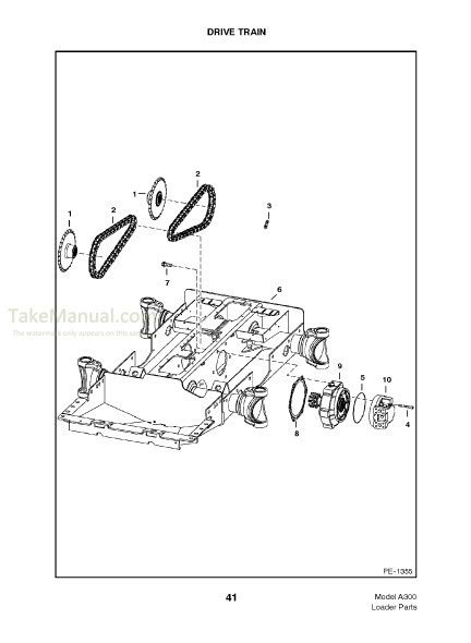 Bobcat A300 Turbo Parts Catalog Skid Steer Loader 6901806 – TakeManual.com