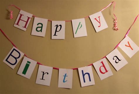 happy birthday banner | Happy Birthday Banner