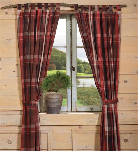 Cabin Curtains For More Inviting And Warm Atmosphere | Landscape Design