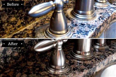 How to Remove Hard Water Stains from Granite | No Harsh Chemicals Required