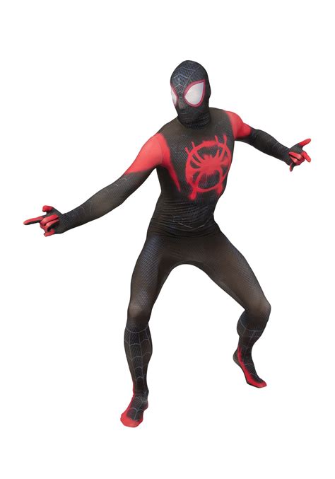 Miles Morales Costume Spider-Man Into The Spider-Verse Cosplay Costume ...