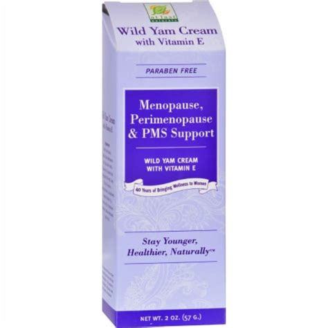 At Last Naturals Wild Yam Cream With Vitamin E - 2 Oz, 1 - Kroger