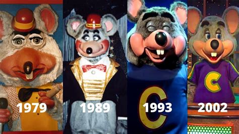 Evolution of Chuck E. Cheese's Animatronic Show Stages - YouTube