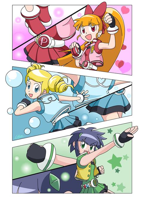 Powerpuff Girls Z Transformation by KururuLabo on DeviantArt