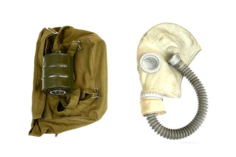 Soviet GP-5 gas mask with filter and bag