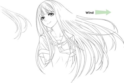 03 Hairstyles with Movement - How to Draw Hairstyles for Manga [Book]