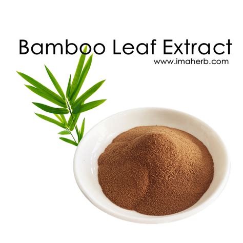 Bamboo Leaf (70% Silica) Botanical Extract