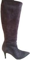 Purple Suede Boots - ShopStyle