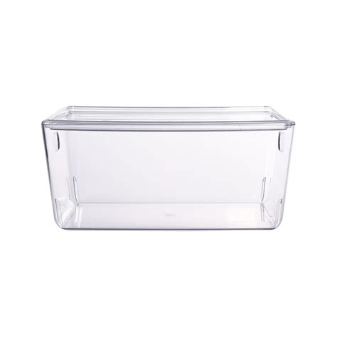 Smooth and Shiny Clear Plastic Tub 4L - Kmart