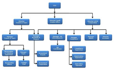 Business Hierarchy Chart: A Visual Reference of Charts | Chart Master