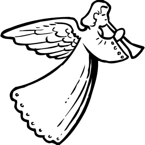 Black And White Angel Pictures - ClipArt Best