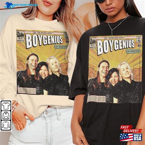 Boygenius Comic Shirt 90S Vintage Merch Book Art Not Strong Enough The ...