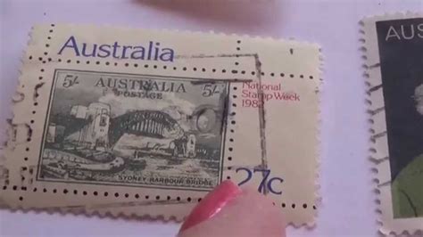 Vintage & Some Rare Australia Postage Stamps - YouTube