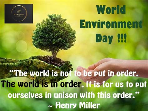 Inspirational Environment Day Quotes Inspirational Environment Day ...