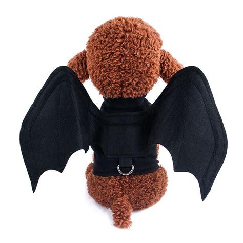 Wholesale Dog Clothes Halloween Bat Wings Costume for Pets Cosplay Bat ...