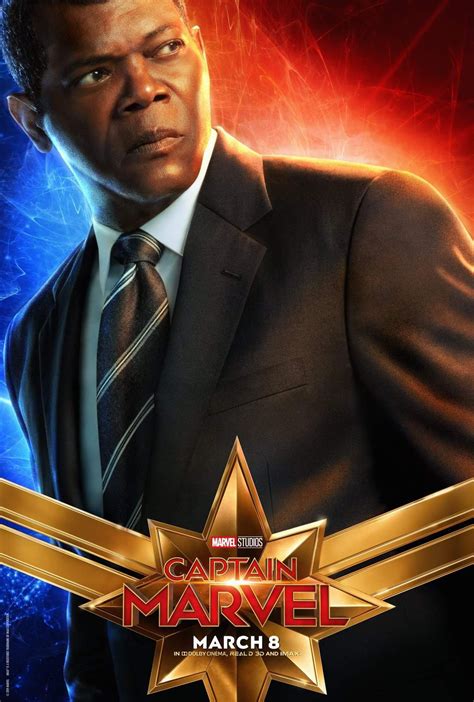 Samuel L. Jackson as Nick Fury - Captain Marvel, 2019 | Captain marvel ...