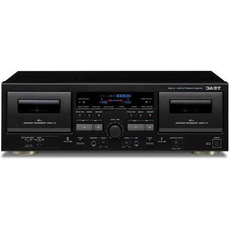 TEAC W-1200 Double-Cassette Deck with USB Output NEW!!